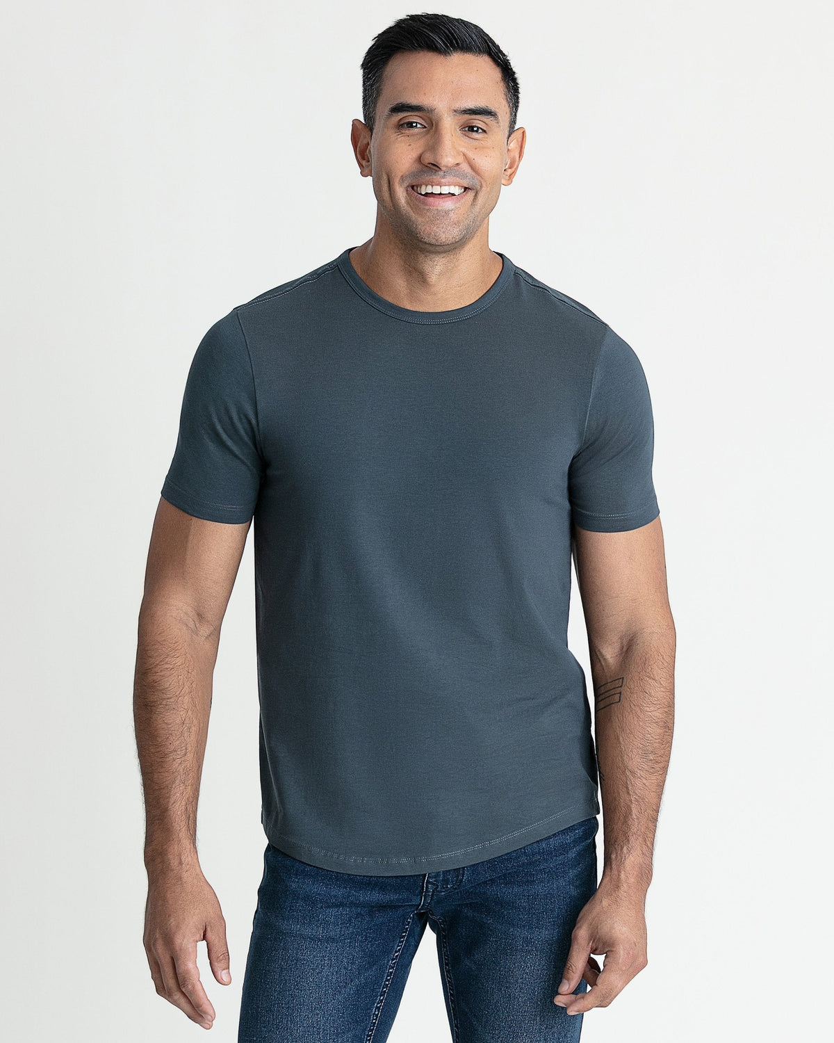 Organic Crew Neck T-Shirt 6 Pack (Slim Fit) / Day & Night