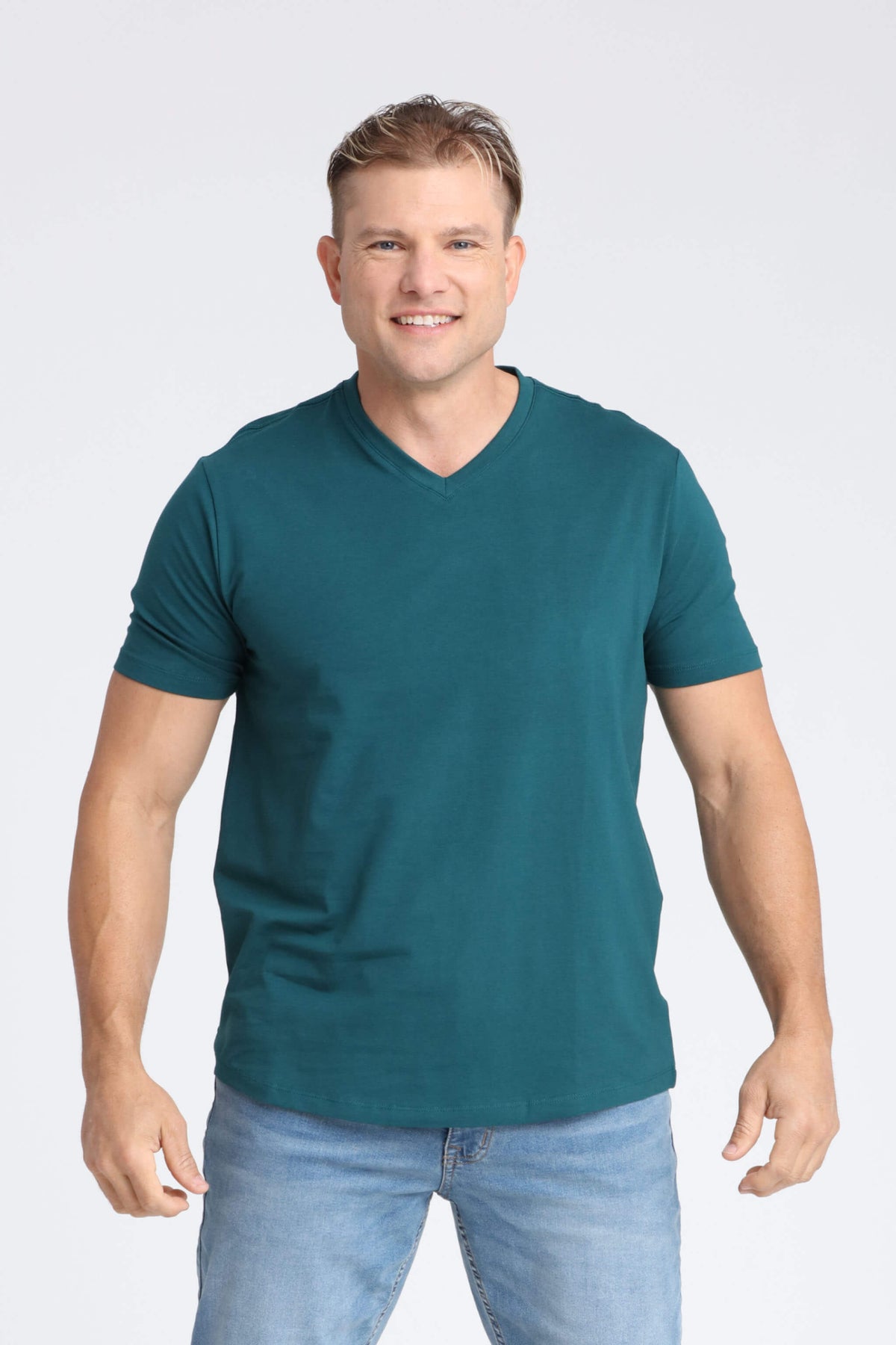 Organic V-Neck T-Shirt (Slim Fit)