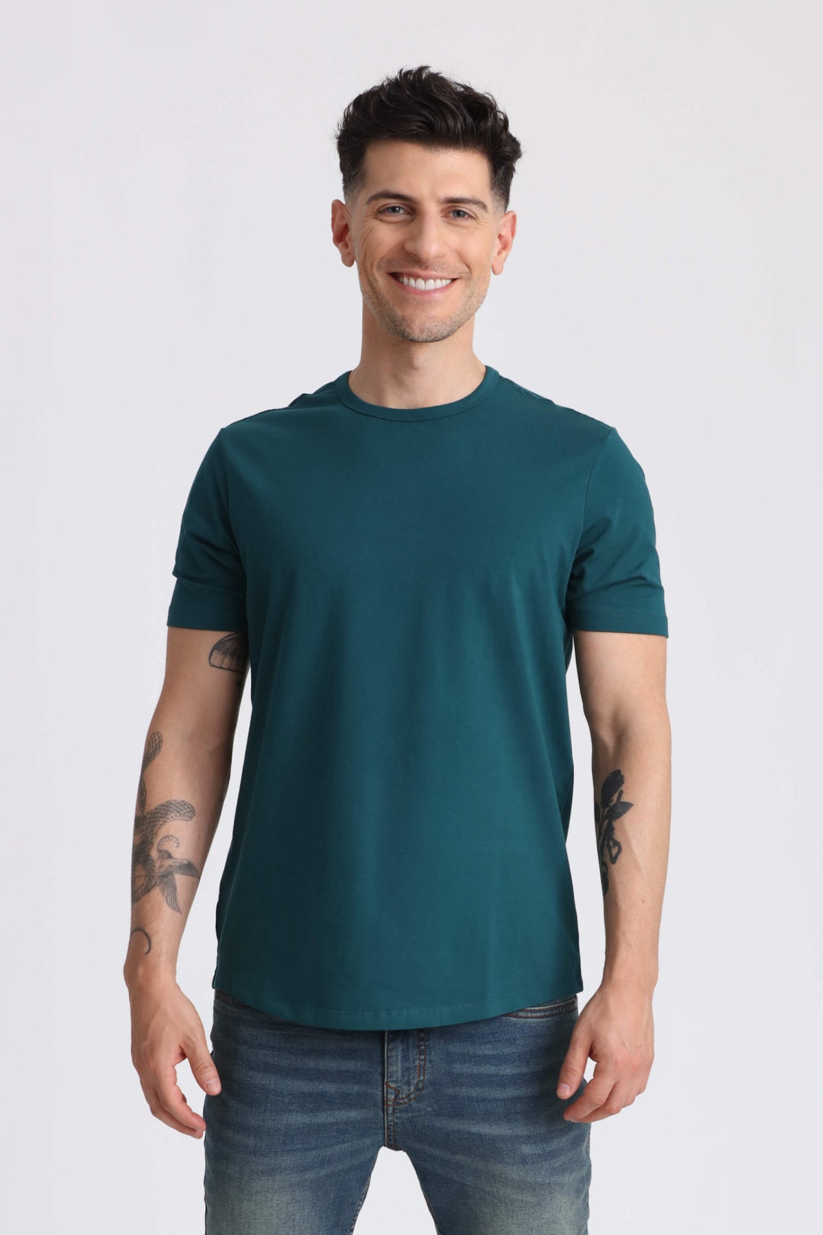 Organic Crew Neck T-Shirt (Slim Fit)