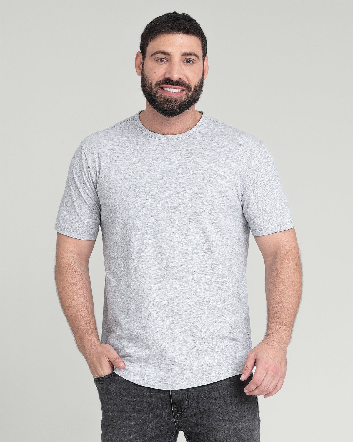 Organic Crew Neck T-Shirt 6 Pack (Slim Fit) / Central Park