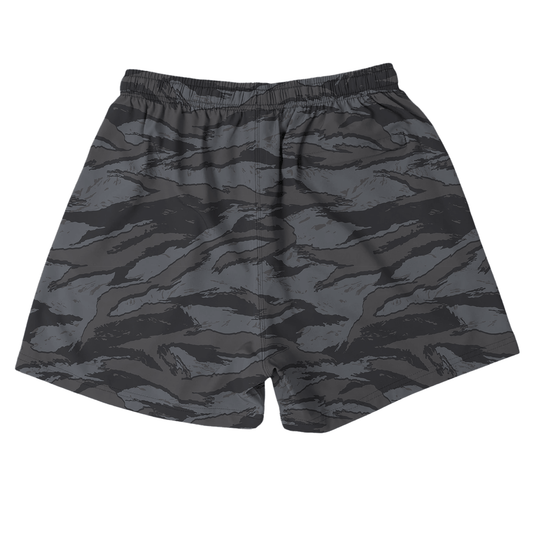 (New) Tiger Camo Shorts - Black