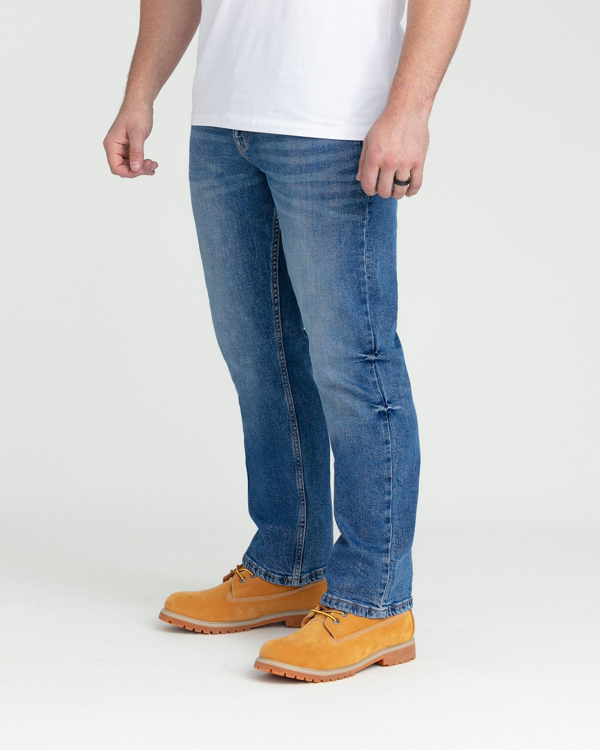 Bootcut Fit / Stream (Med Blue)