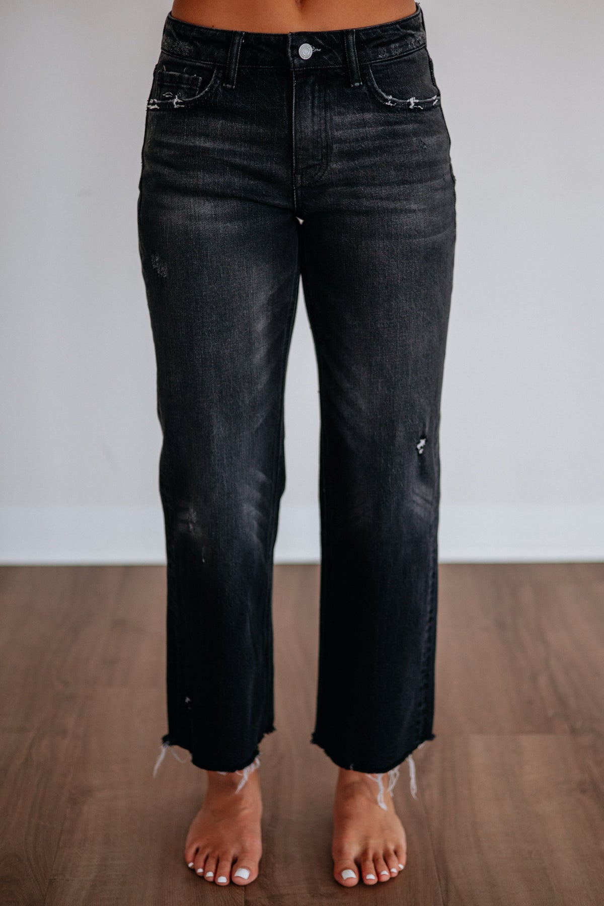 Aileeah Vervet Jeans - Vintage Black