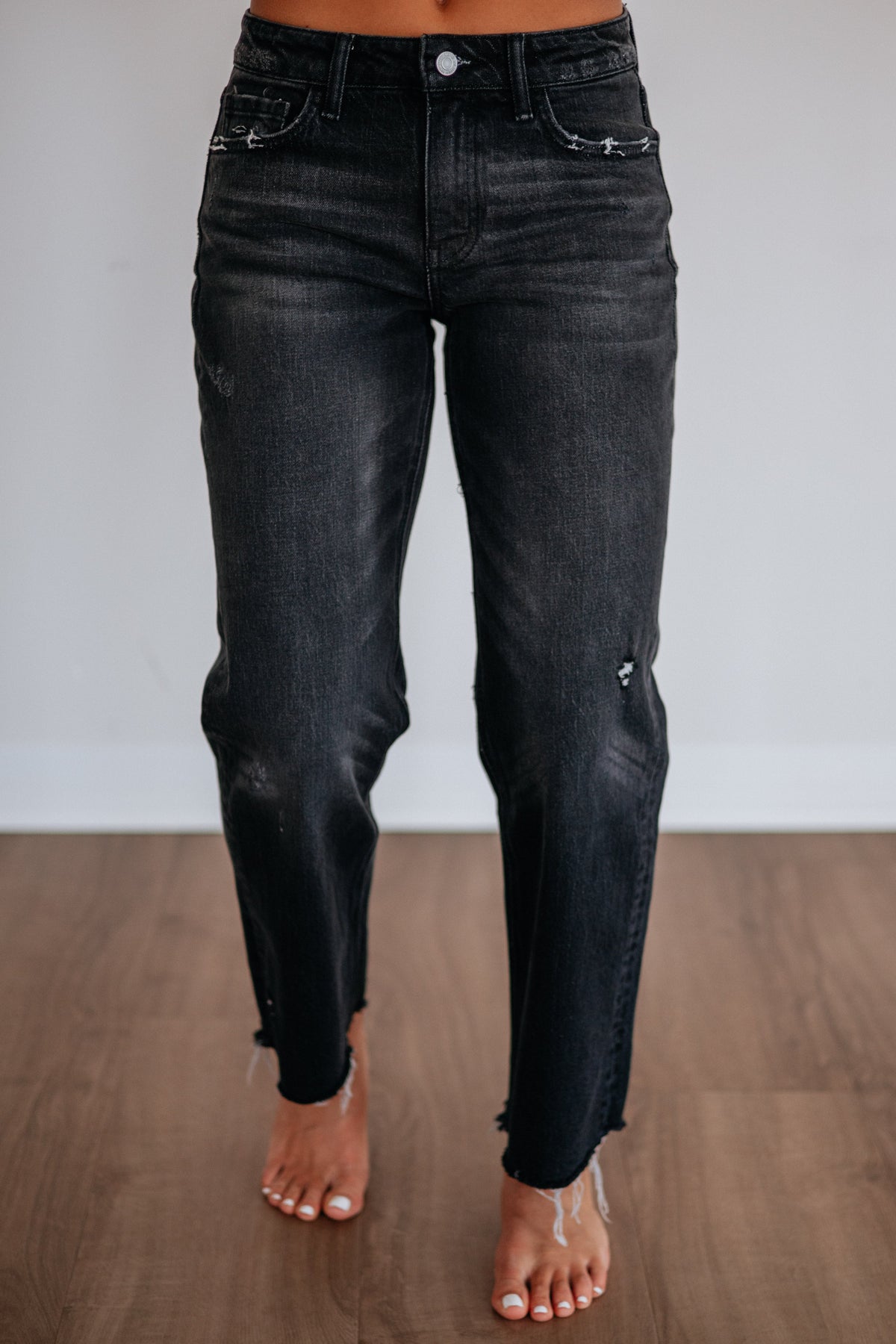 Aileeah Vervet Jeans - Vintage Black