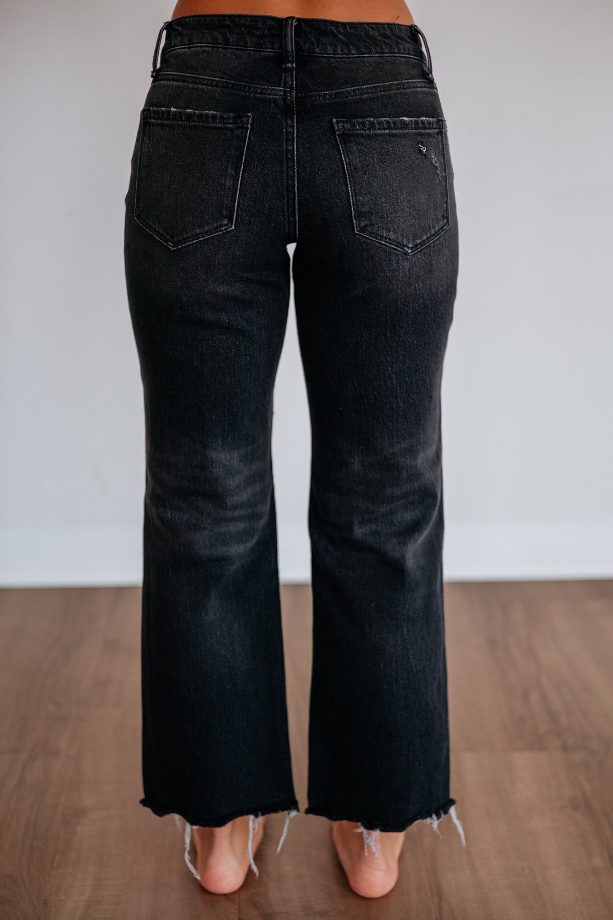 Aileeah Vervet Jeans - Vintage Black