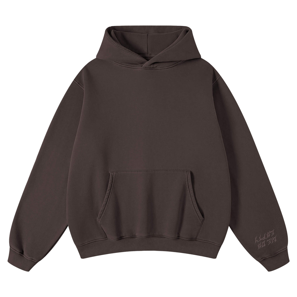 (New) Weighted Hoodie - Coffee