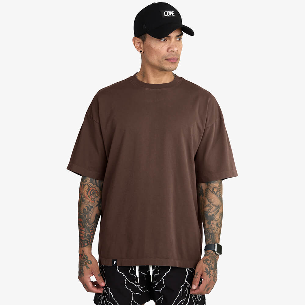 Heavyweight Tee - Coffee