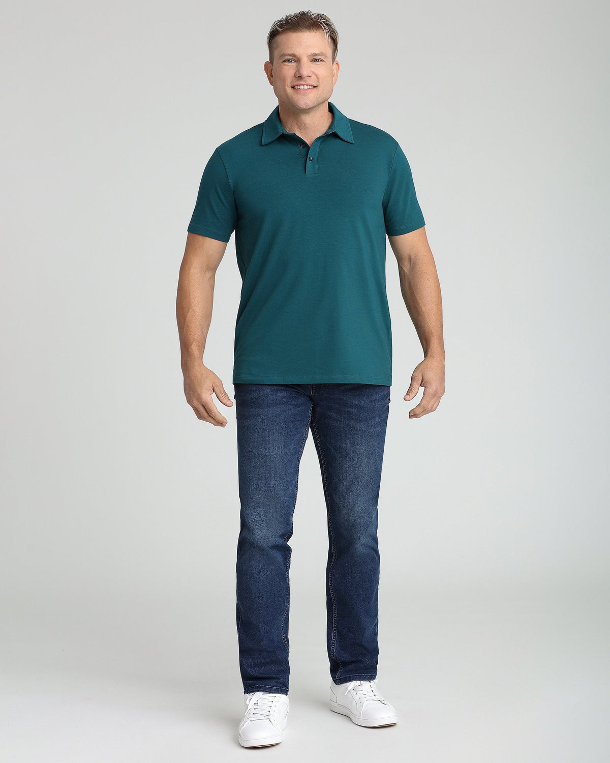 Organic Polo Shirt 6 Pack / Teal