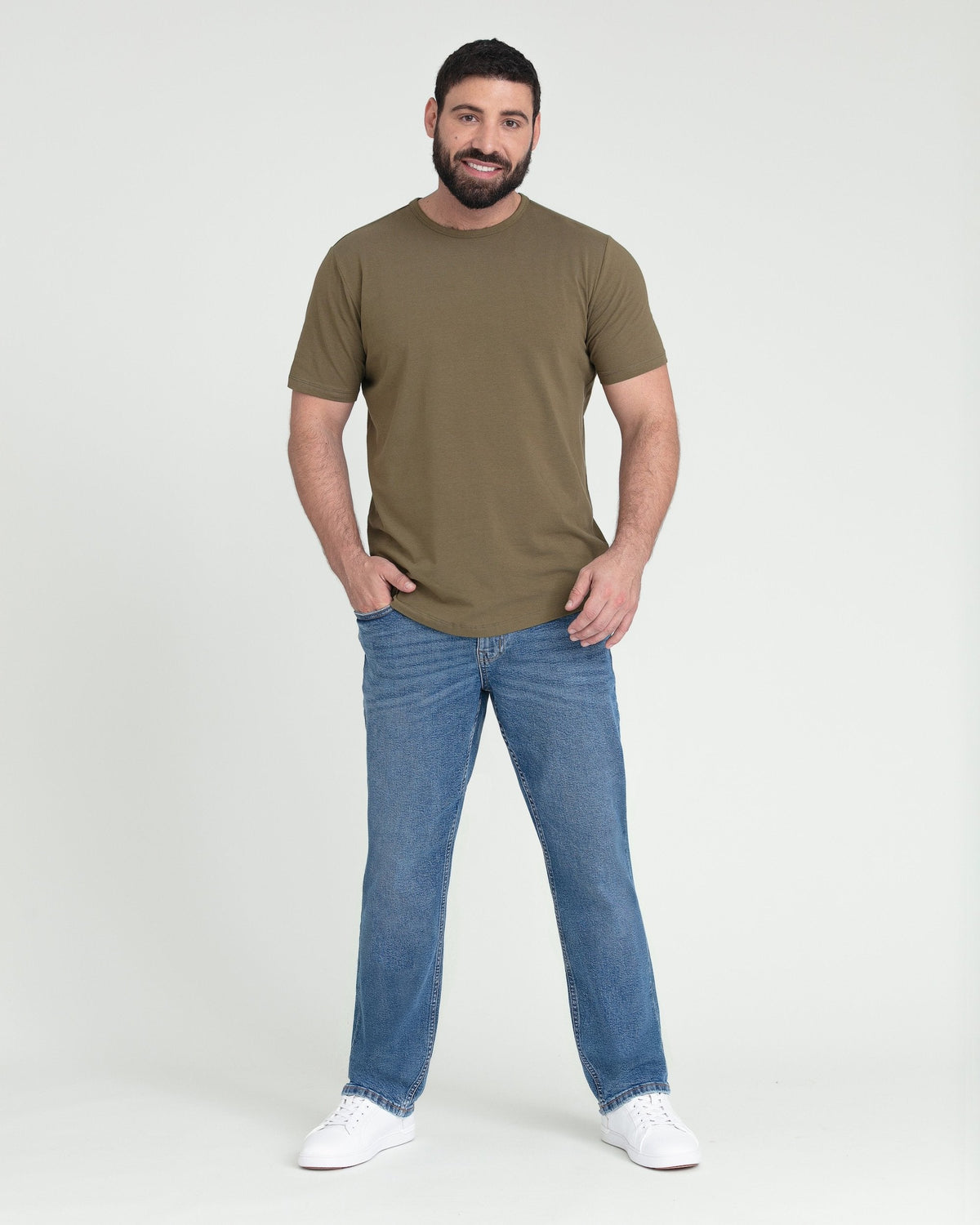 Athletic Fit / Stream (Med Blue)