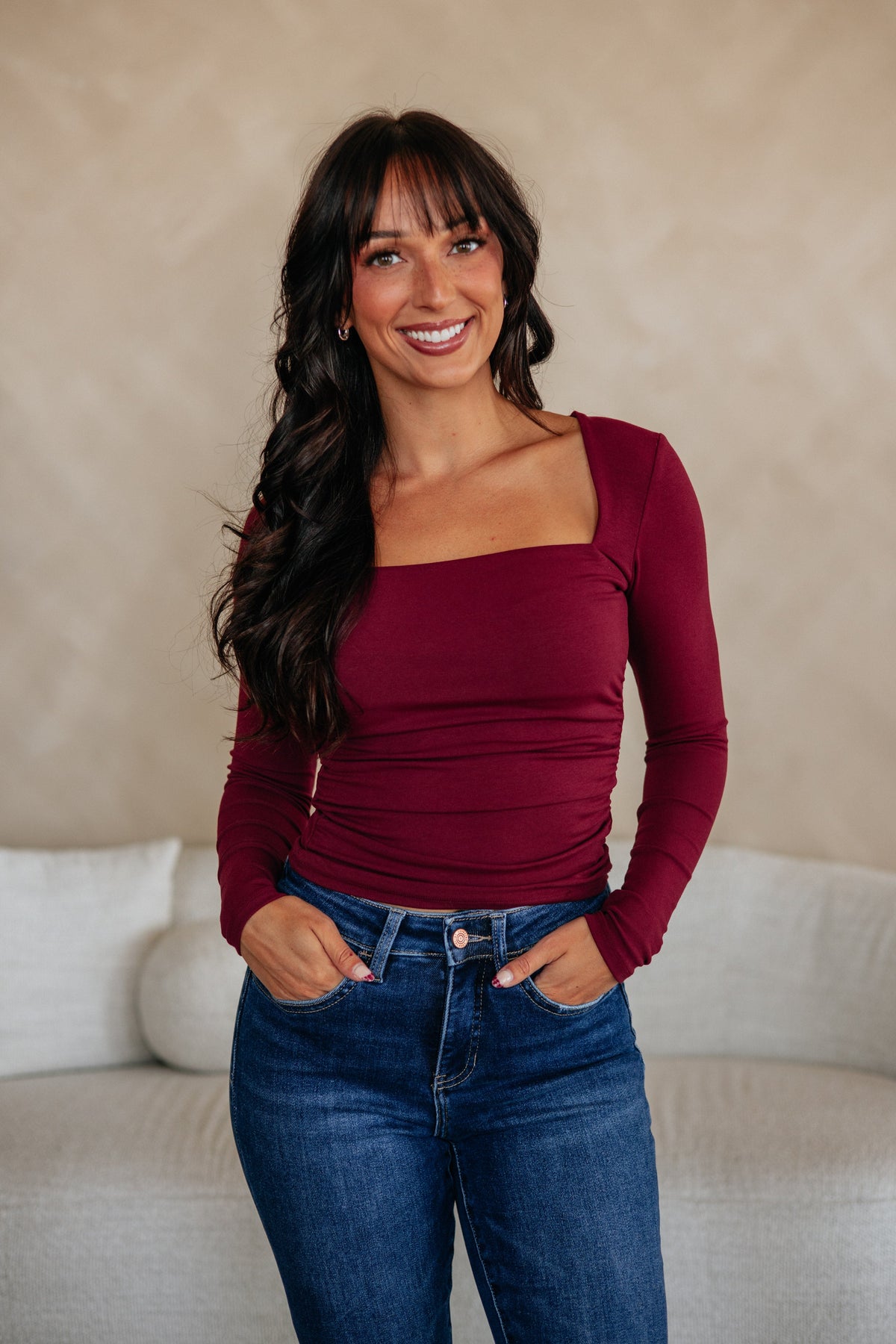 Alyvia Basic Top