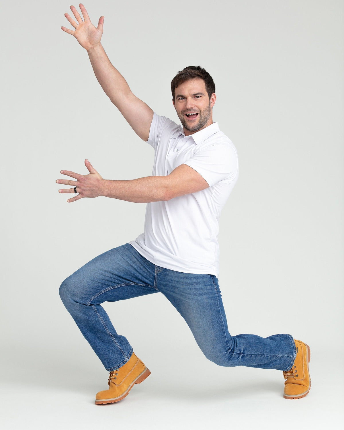 Bootcut Fit / Stream (Med Blue)