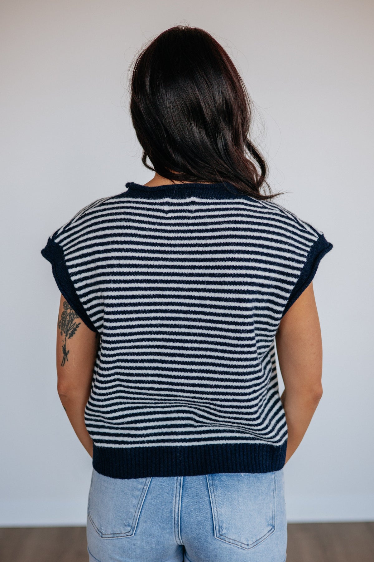 Amelia Striped Cardigan Top