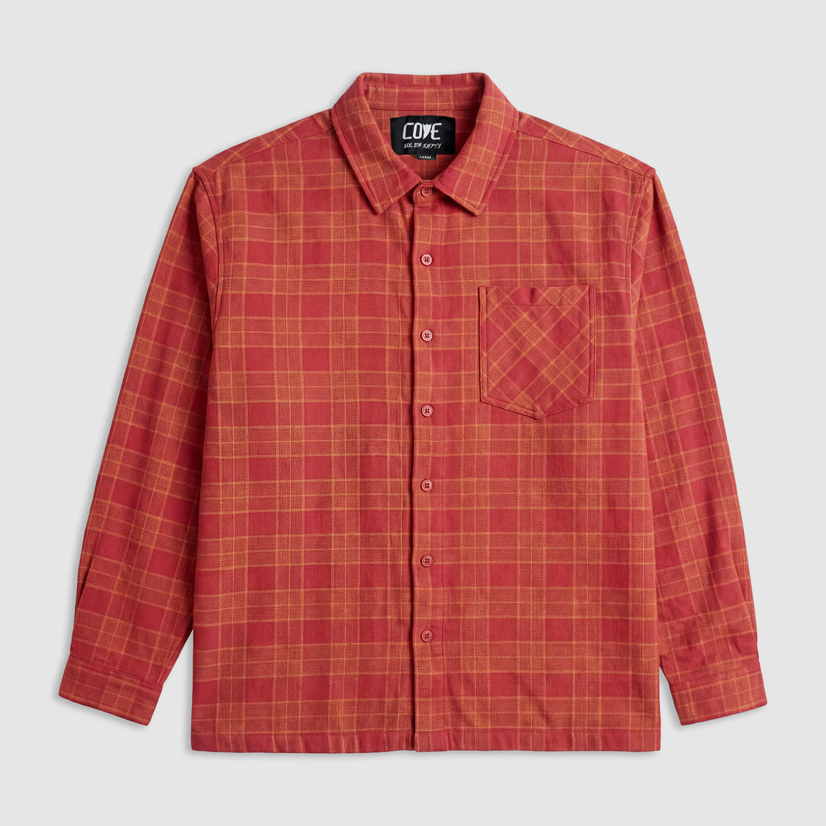 (New) Vintage Flannel - Brick