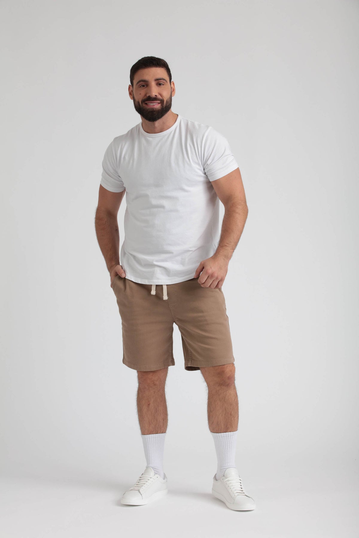 Everyday Comfort Shorts (Athletic Fit) / Dark Khaki & Light Khaki
