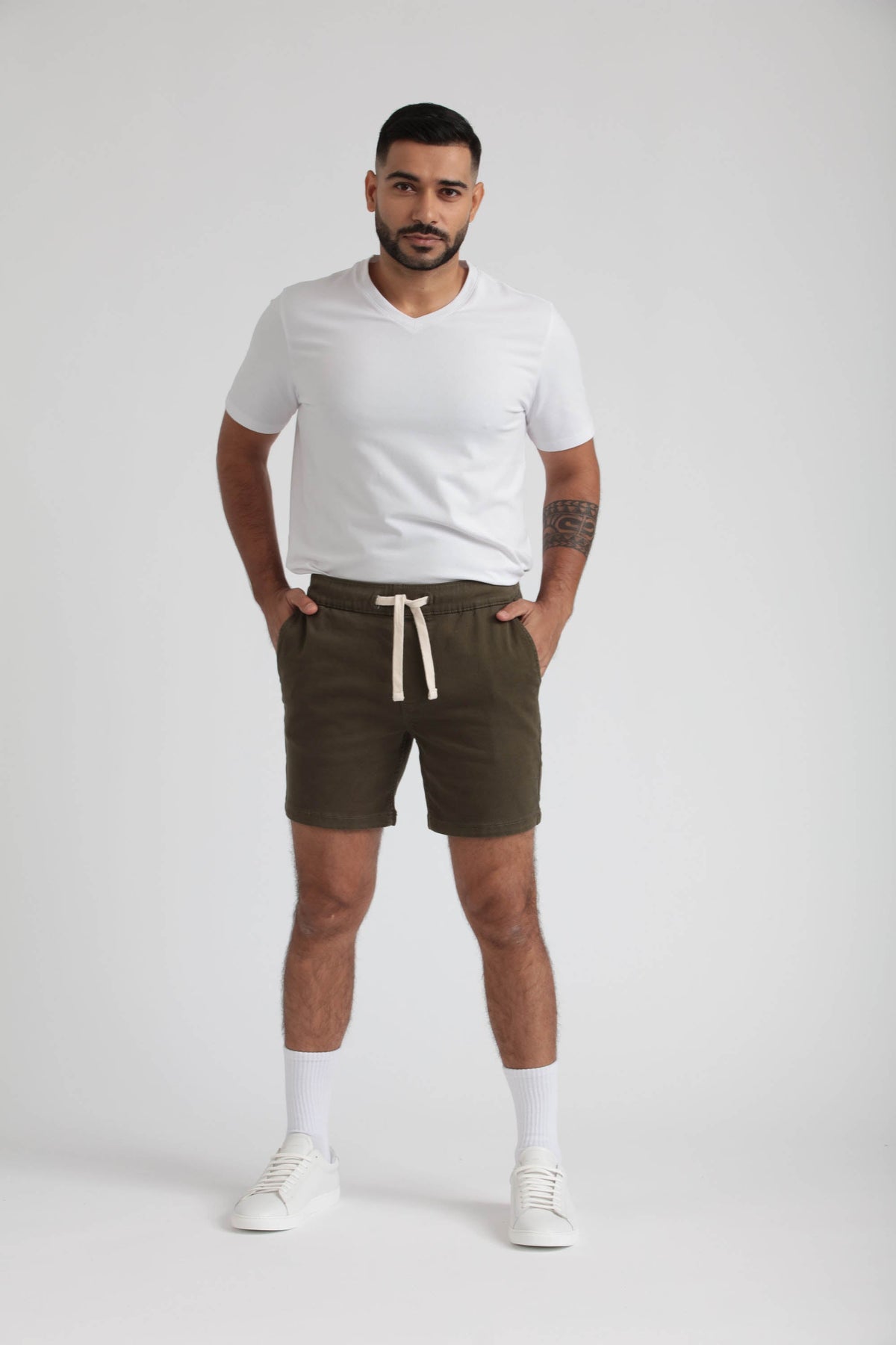 Everyday Comfort Shorts (Slim Fit) / Navy & Soldier Olive