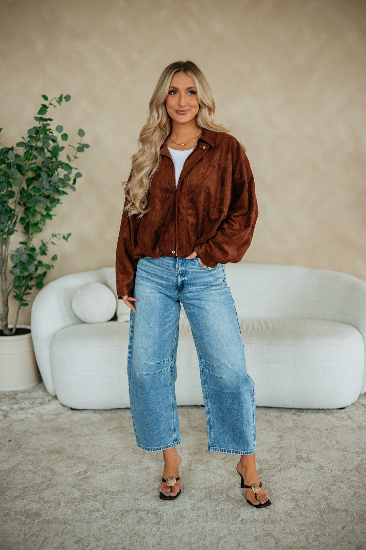 Ambra Suede Jacket