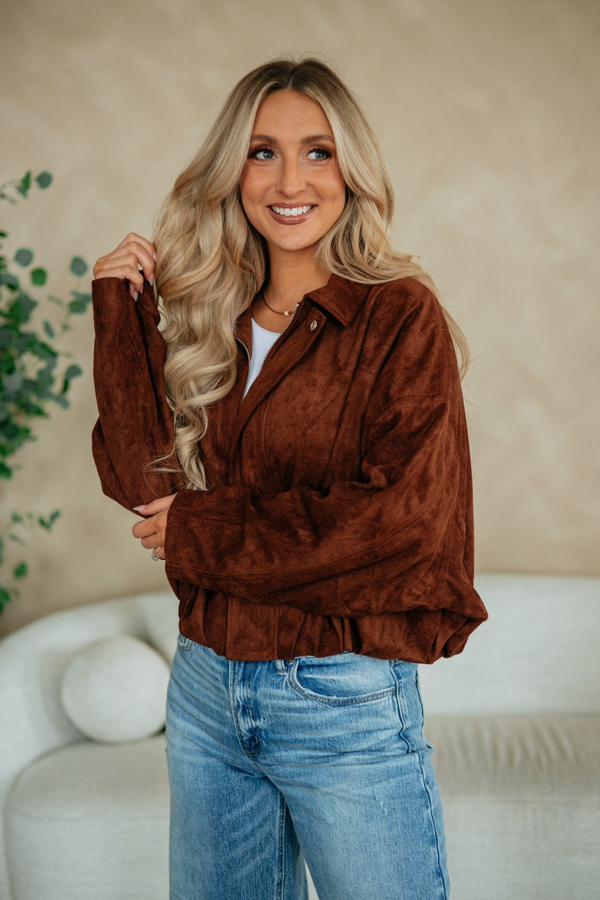 Ambra Suede Jacket