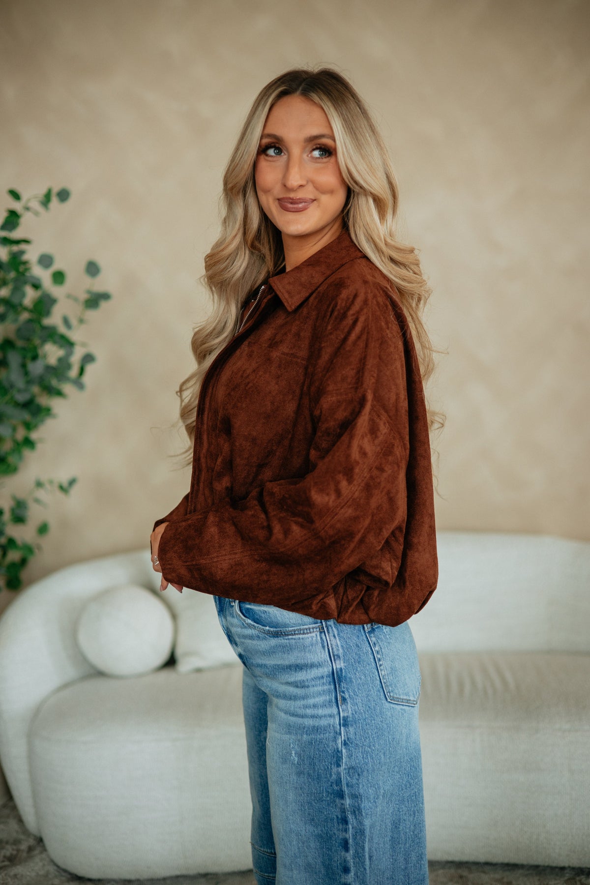 Ambra Suede Jacket