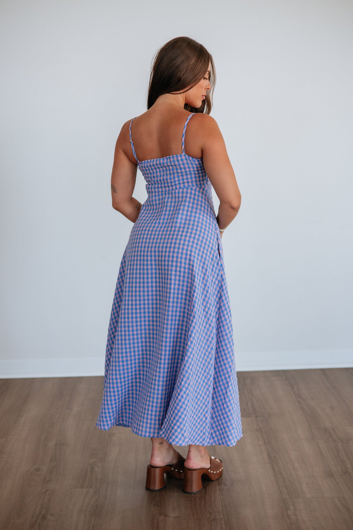 Ariella Gingham Dress