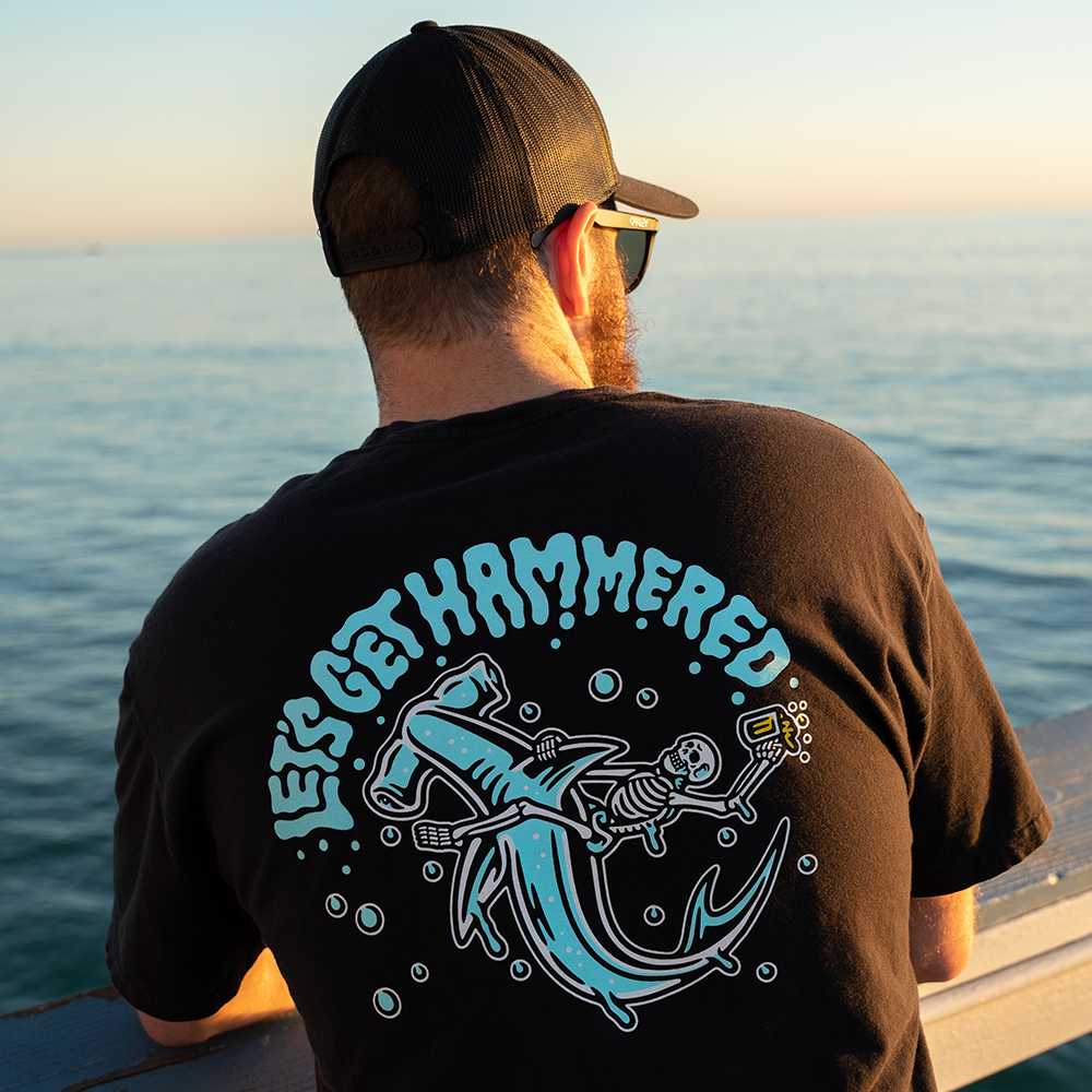Let's Get Hammered Tee - Black