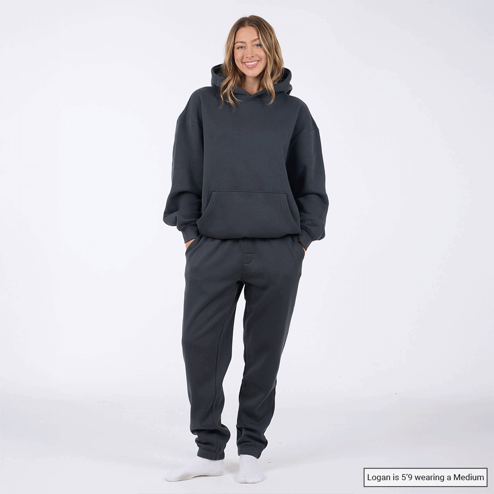 (New) Weighted Hoodie - Gray