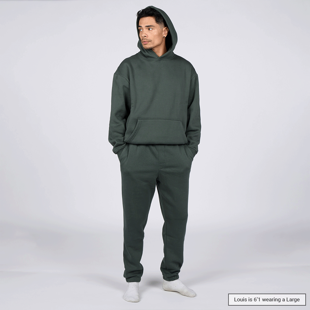 (New) Weighted Hoodie - Cilantro
