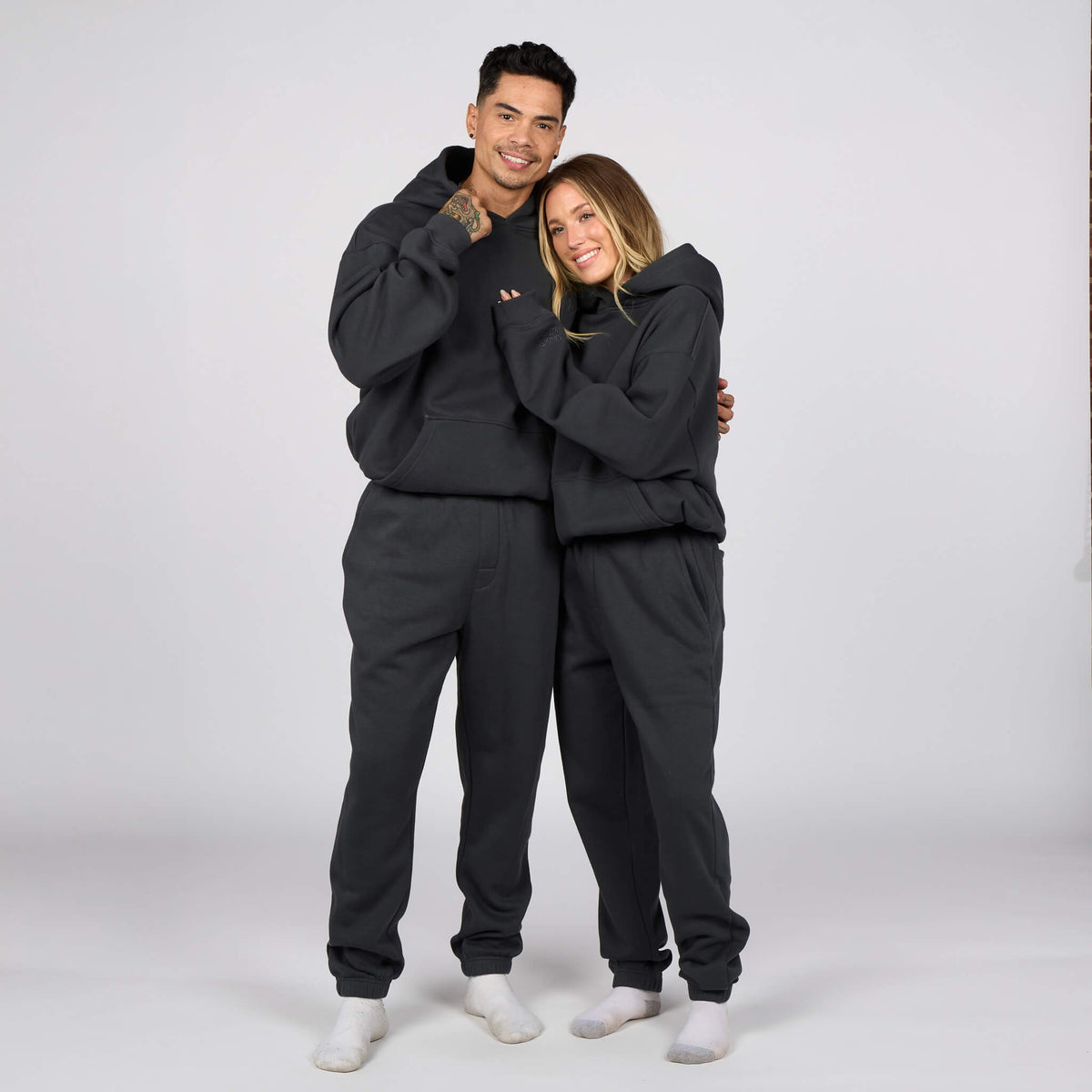 (New) Weighted Hoodie - Gray