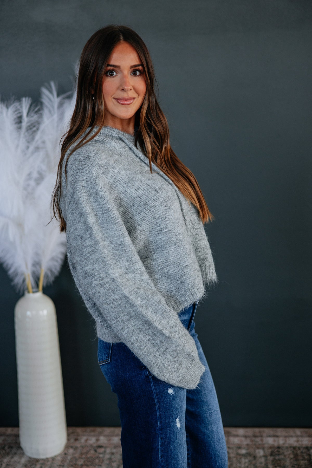Abigail Knit Hoodie