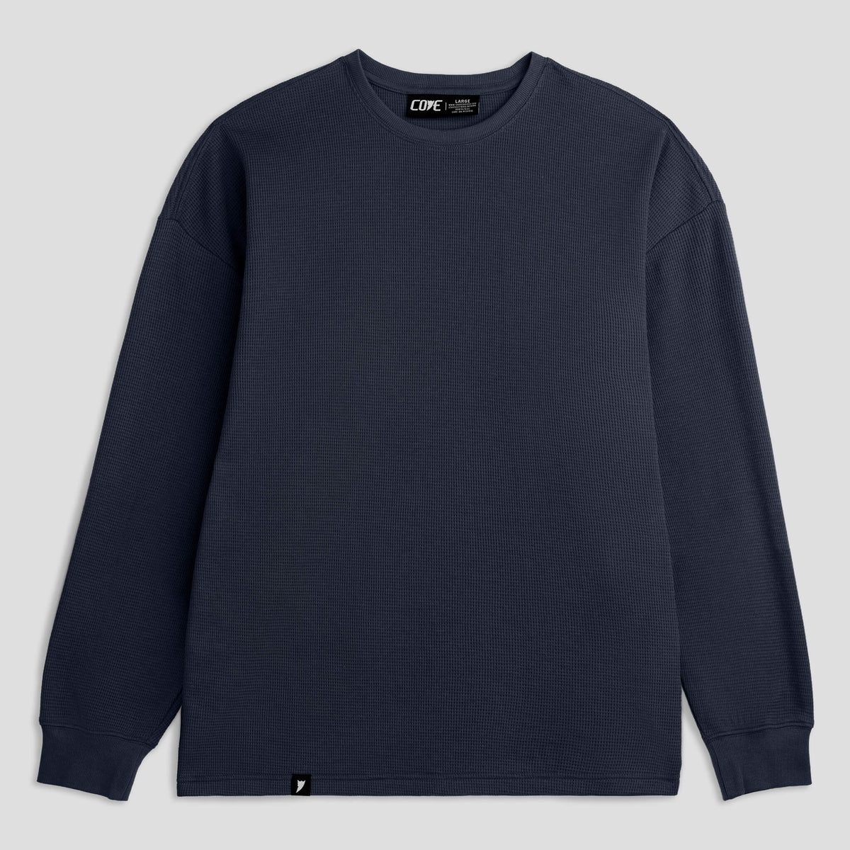 (New) Waffle Knit Thermal - Navy