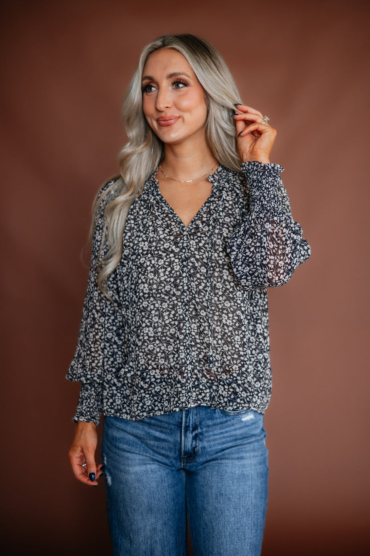 Aminah Floral Top