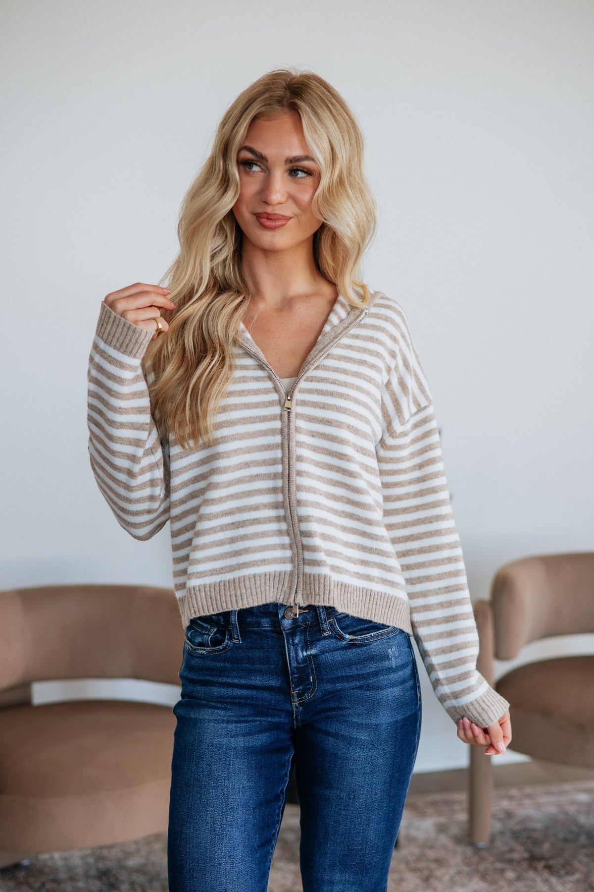 Allie Striped Sweater