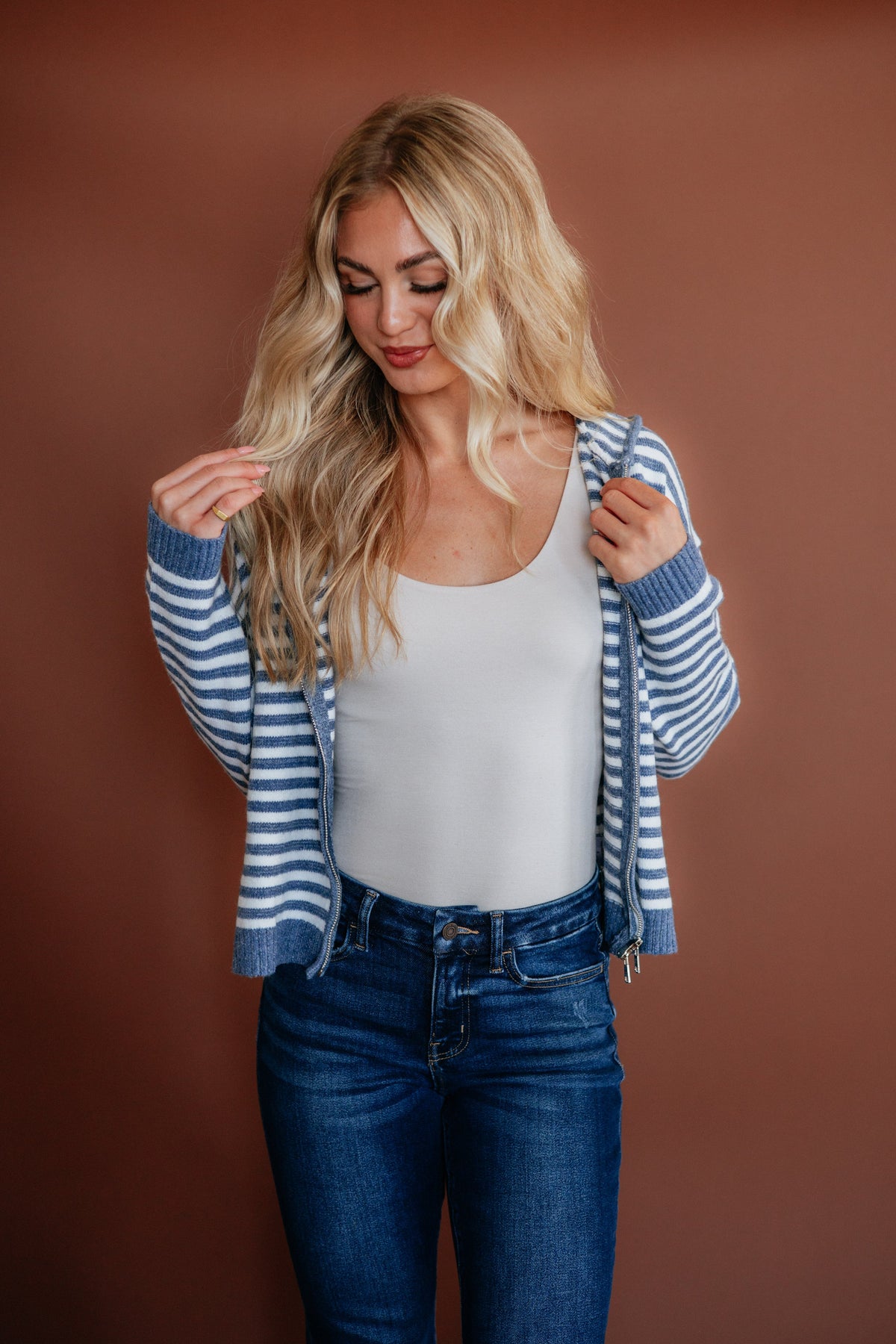 Allie Striped Sweater