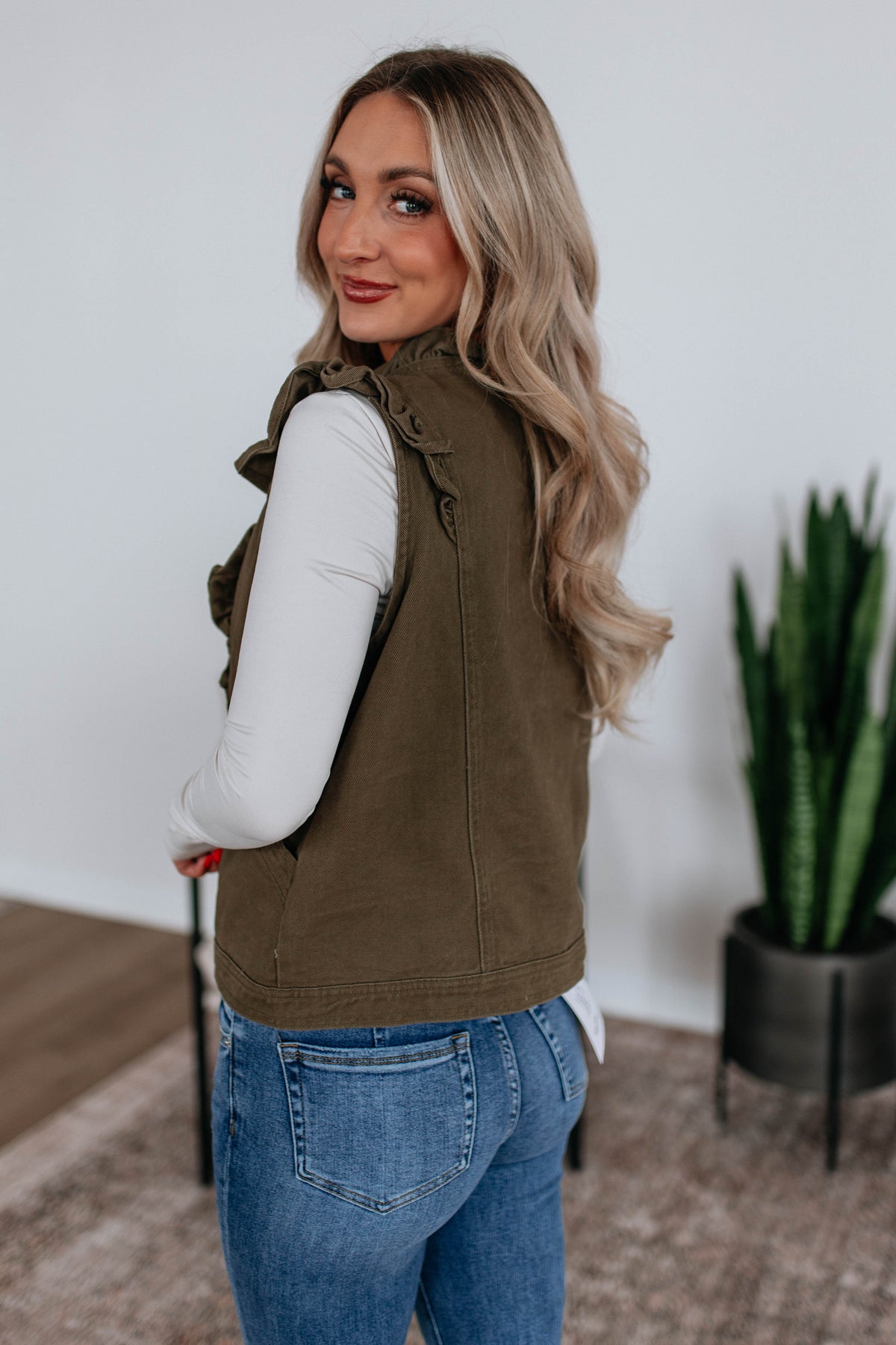 Aleah Denim Vest
