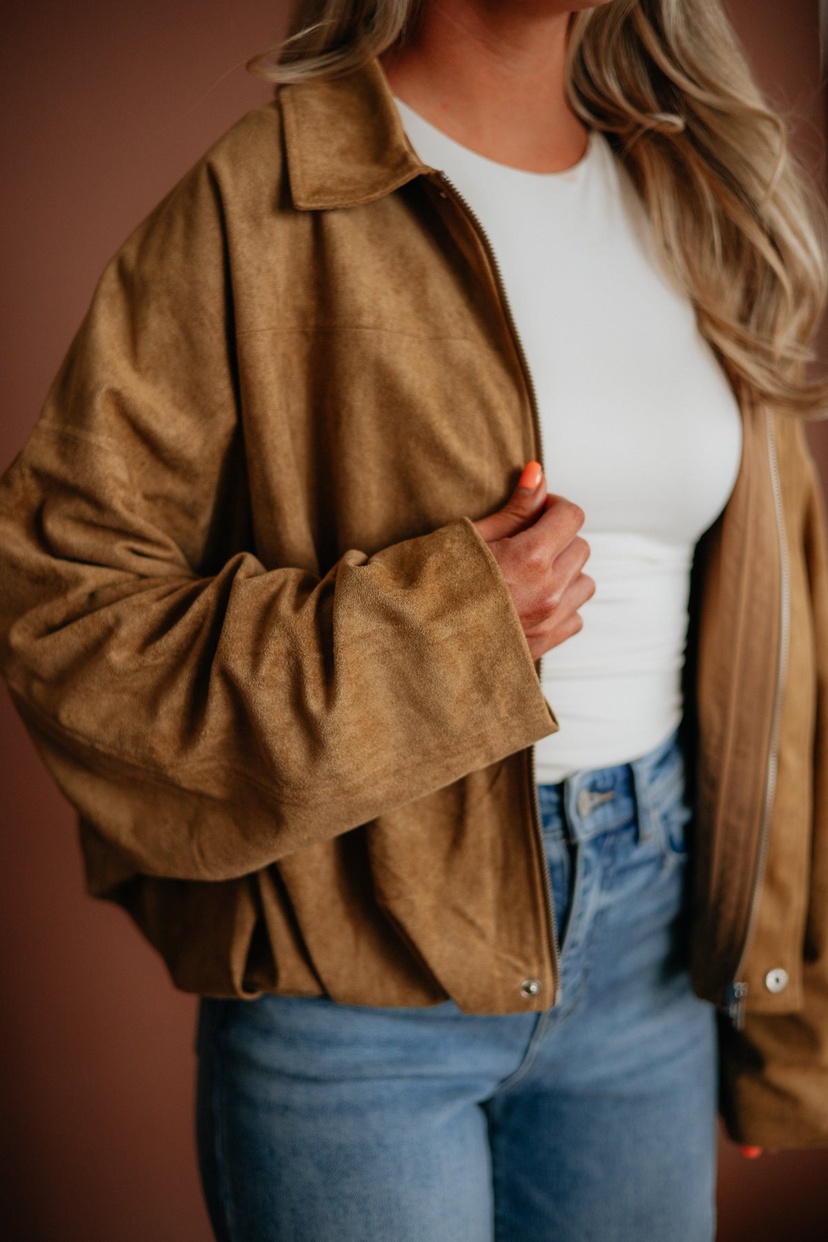 Ambra Suede Jacket