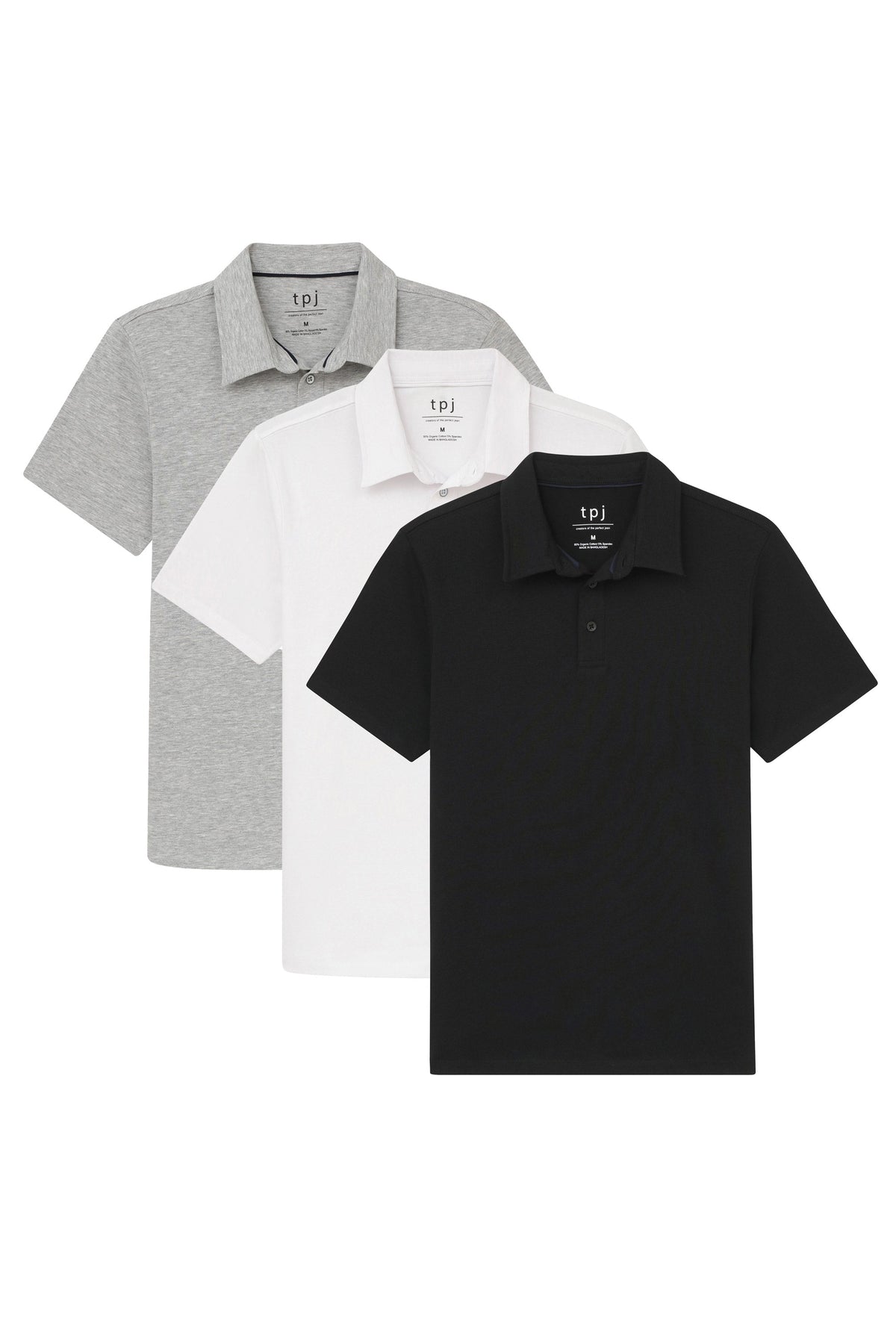 Organic Polo Shirt 3 Pack / Essentials