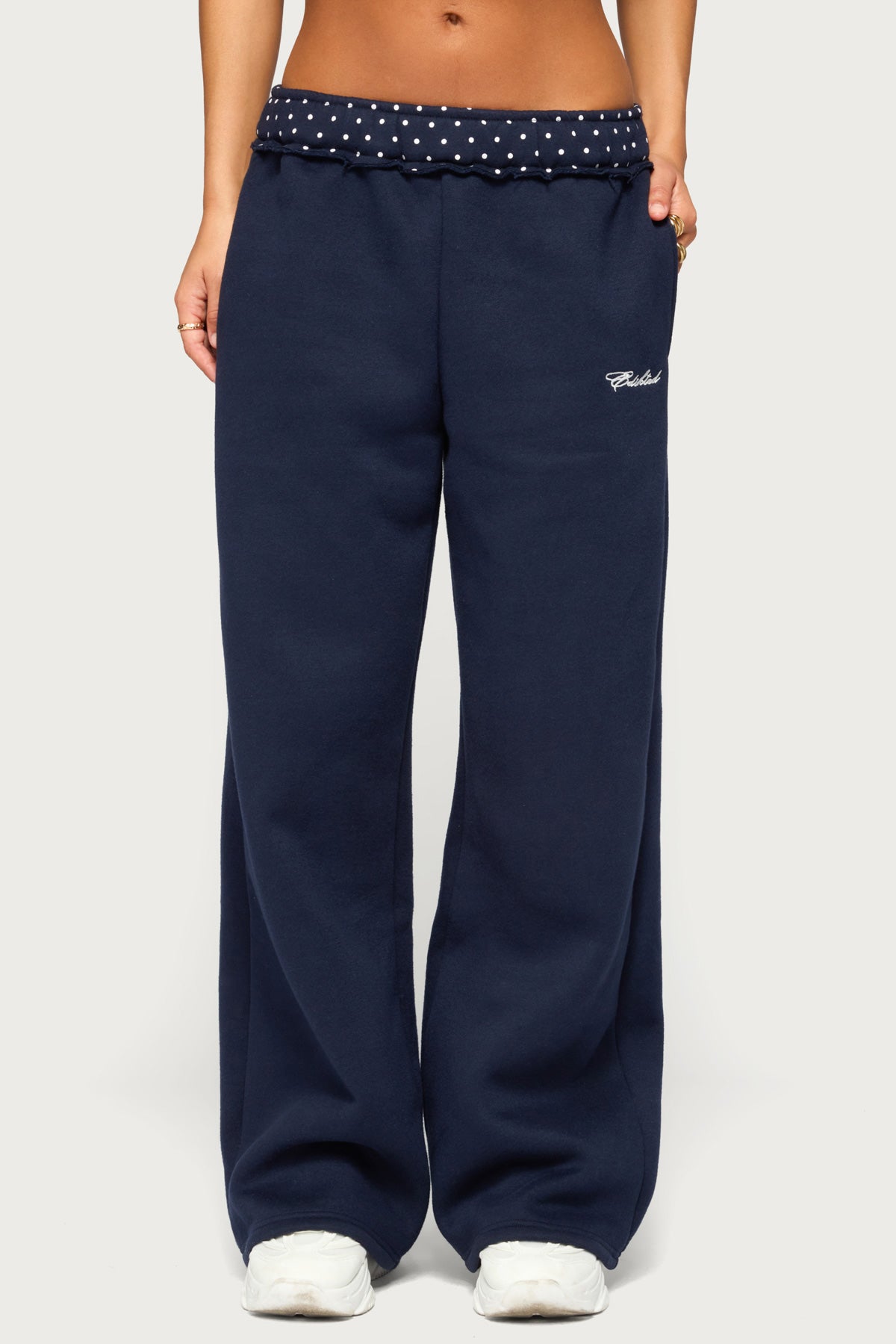 Deila Polka Dot Edikted Sweatpants