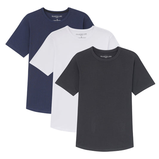 Organic Crew 3 Pack (Slim Fit)