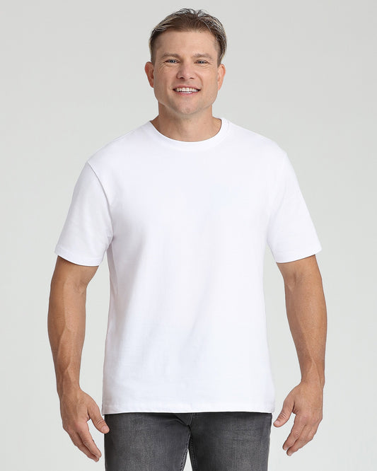 Organic Crew Neck T-Shirt 6 Pack (Relaxed Fit) / The "Basic" Basic