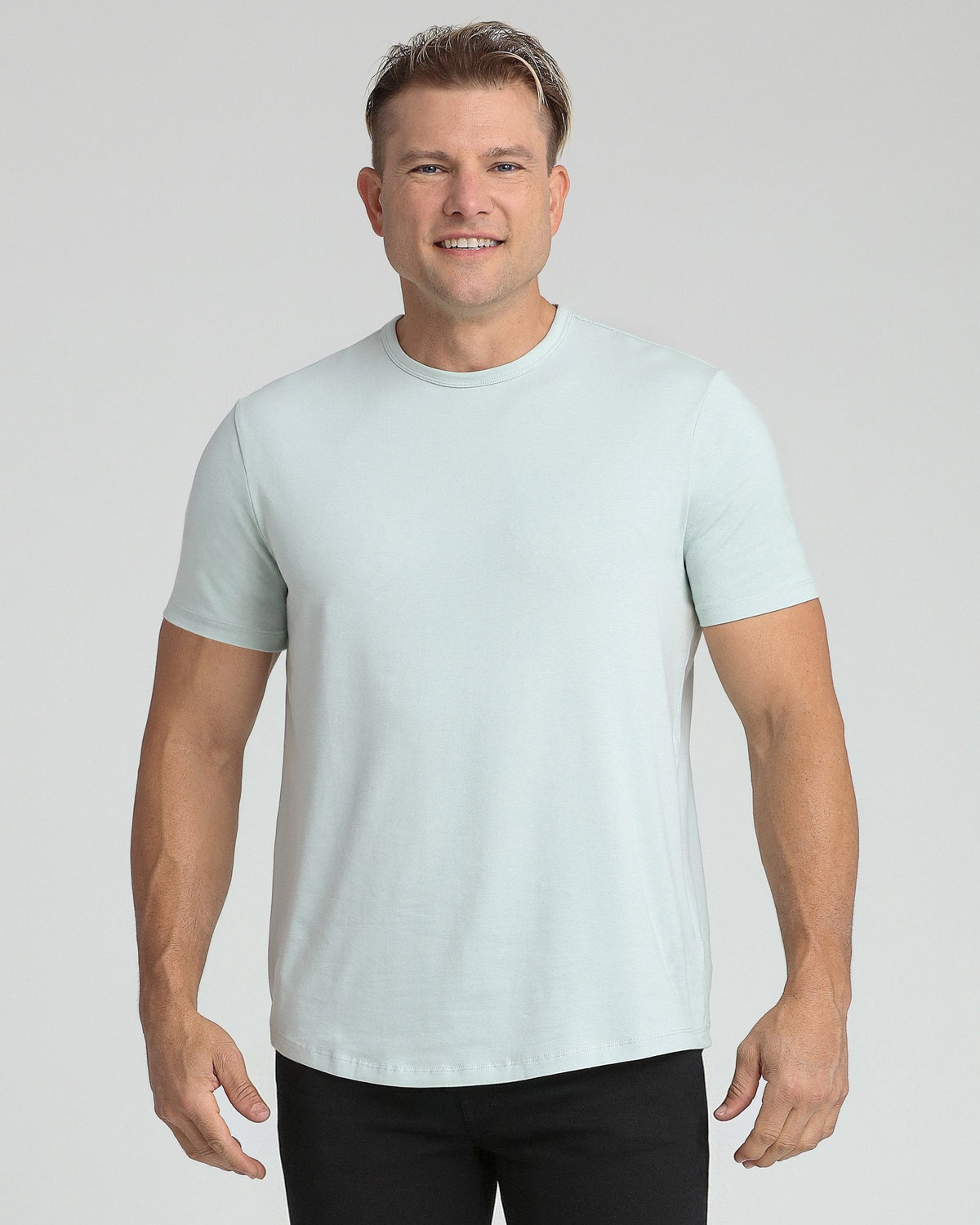 Organic Crew Neck T-Shirt 3 Pack (Slim Fit)/ Seaside Sundown
