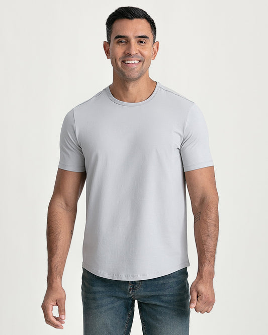 Organic Crew Neck T-Shirt 6 Pack (Slim Fit) / Seaside