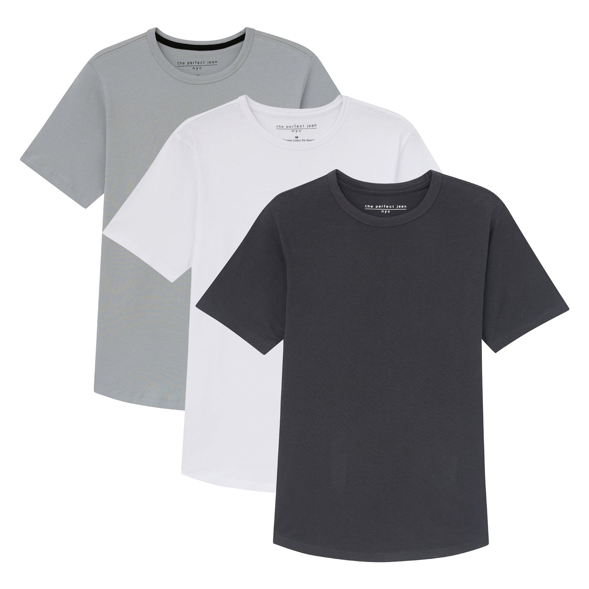 Organic Crew 3 Pack (Slim Fit)