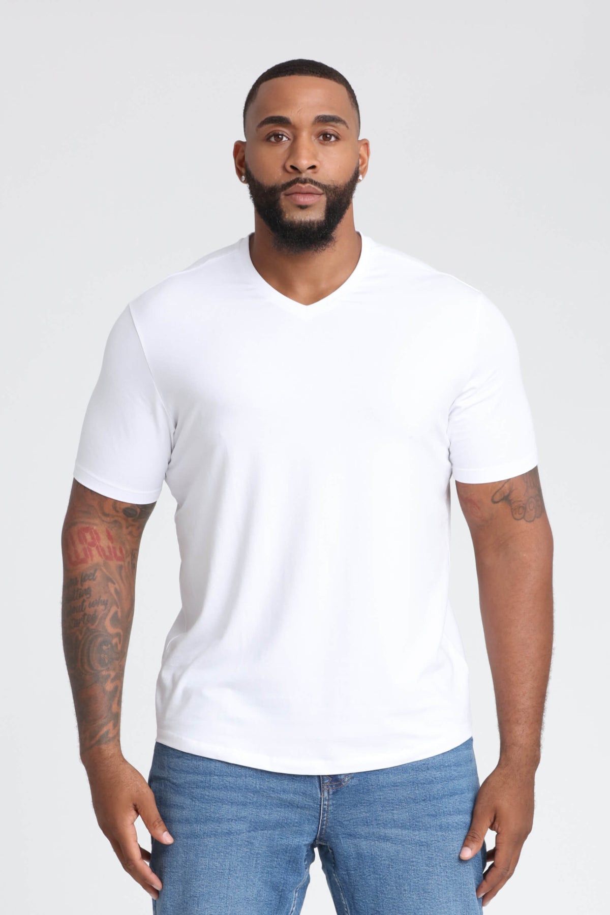 Organic V-Neck T-Shirt (Slim Fit)