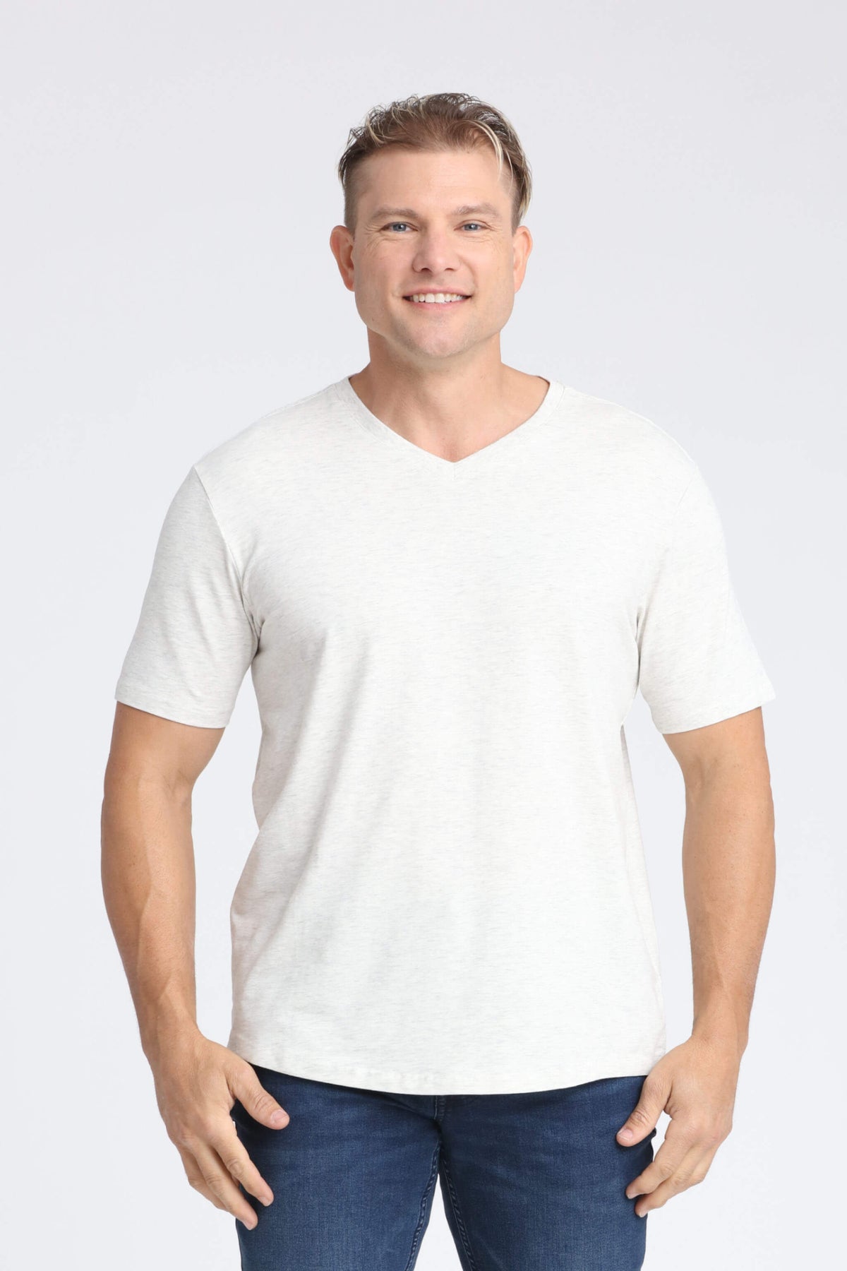 Organic V-Neck T-Shirt (Slim Fit)