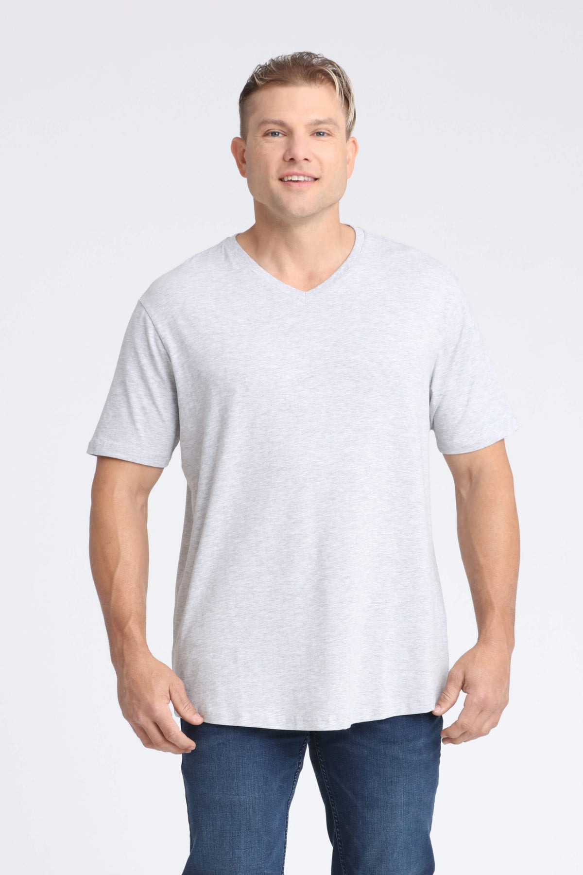 Organic V-Neck T-Shirt (Slim Fit)