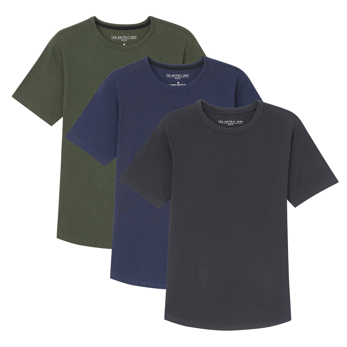 Organic Crew 3 Pack (Slim Fit)