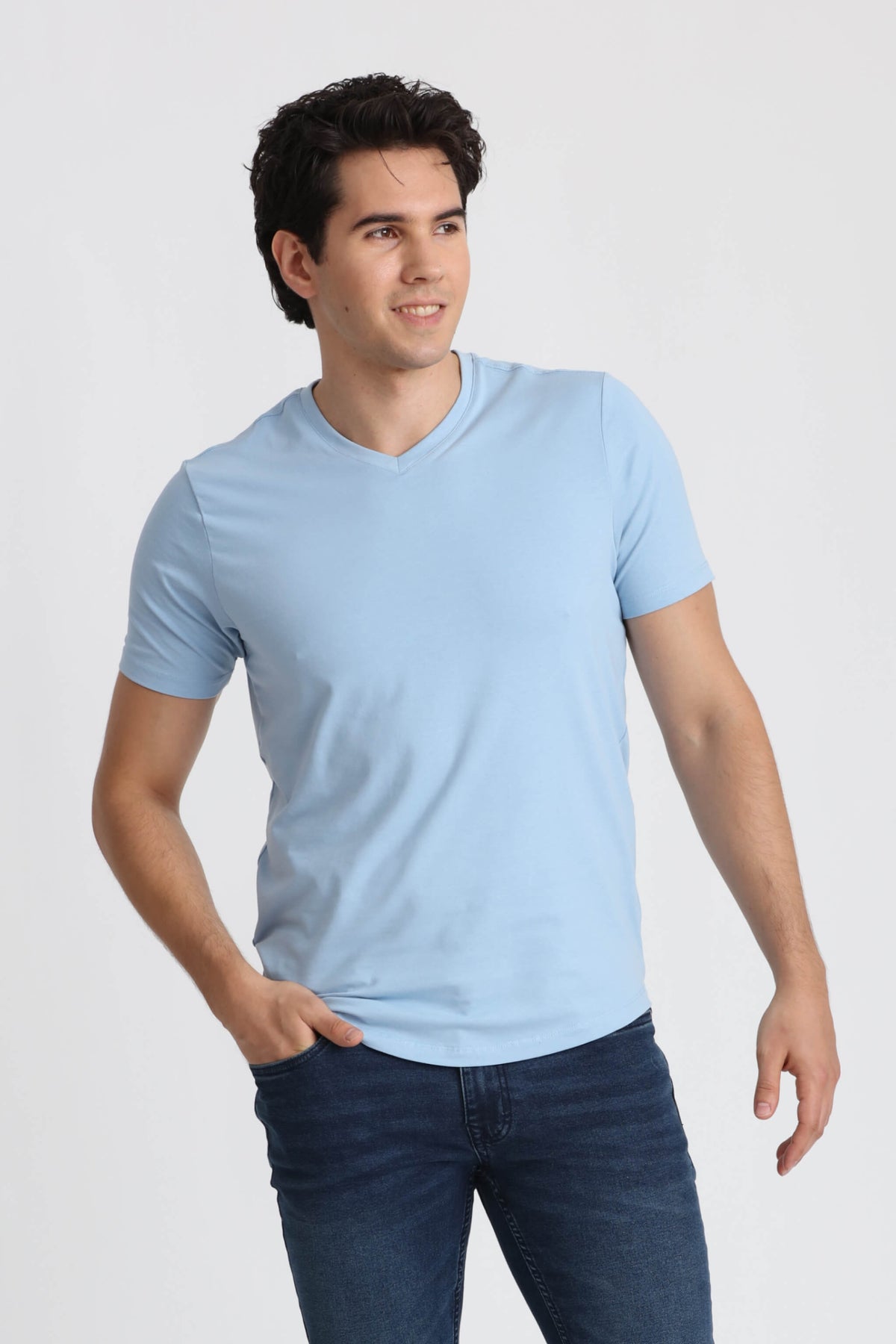 Organic V-Neck T-Shirt (Slim Fit)