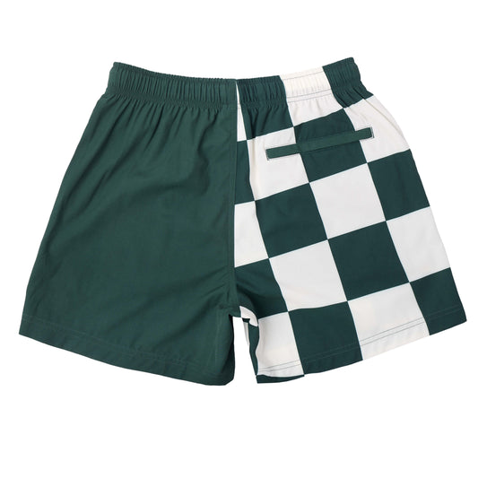 (New) Checkered Shorts - Green