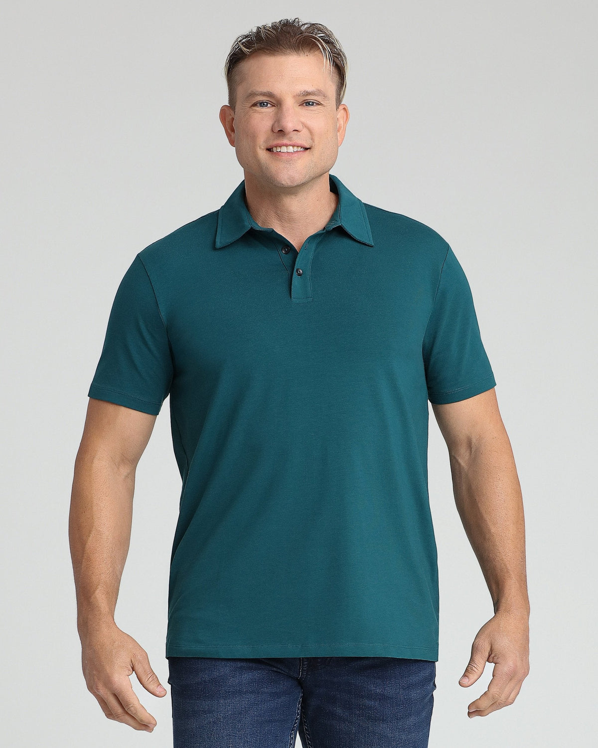 Organic Polo Shirt 6 Pack / Teal