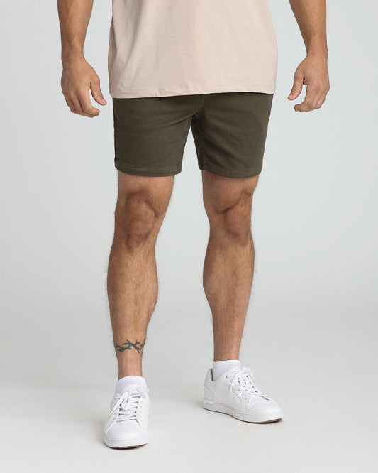 Everyday Comfort Shorts (Slim Fit) / Soldier Olive