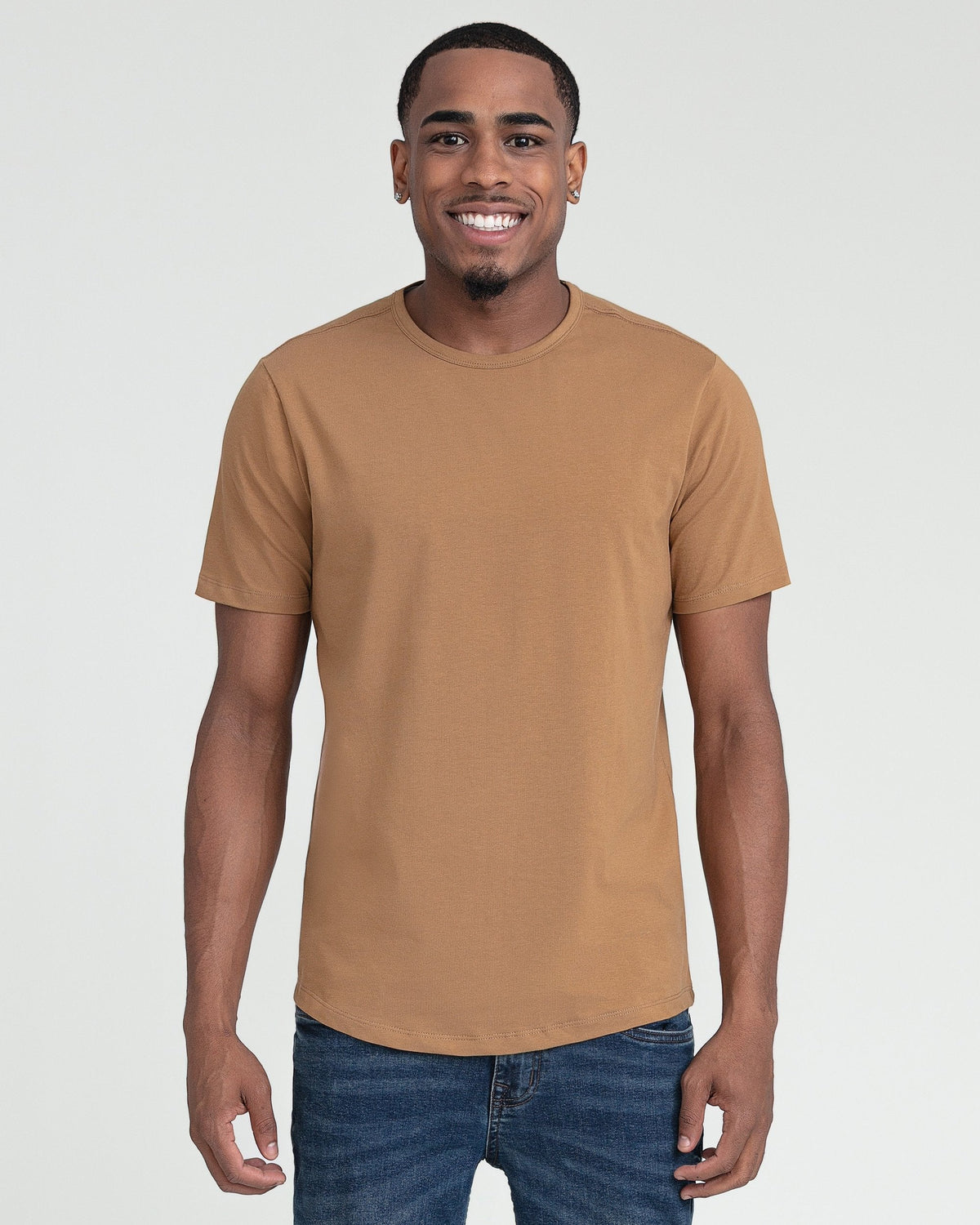 Organic Crew Neck T-Shirt 3 Pack (Slim Fit) / Camo
